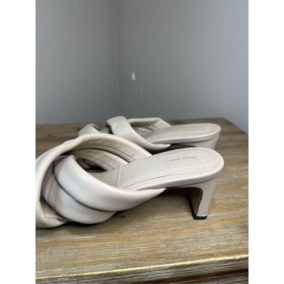 Anine Bing Women's Cade Mid Heel Slide Sandals - Picture 8 of 11